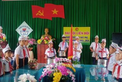 Ngày 20/10/2023 Liên đội trường tiểu học Đức Phú tổ chức Đại hội liên đội nhiệm kỳ 2023 -2024 .